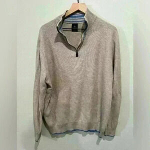 Tailorbyrd quarter zip pull over size XL
